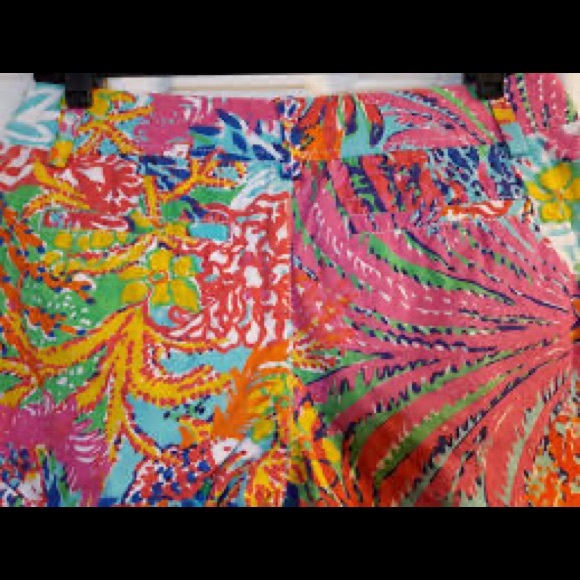 Lilly Pulitzer Callahan 5” Short Fishing For Compliments Size 4 - Picture 6 of 12
